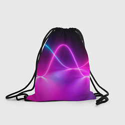 Рюкзак-мешок Лучи света pink theme, цвет: 3D-принт
