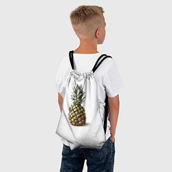 Рюкзак-мешок Pineapple watercolor, цвет: 3D-принт — фото 2
