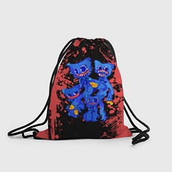 Рюкзак-мешок HUGGY WUGGY - ХАГГИ ВАГГИ - POPPY PLAYTIME, цвет: 3D-принт