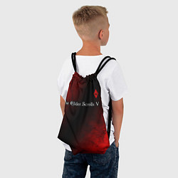 Рюкзак-мешок SKYRIM - Tie-Dye, цвет: 3D-принт — фото 2