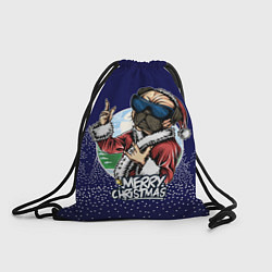 Рюкзак-мешок Сантус Мопсус, цвет: 3D-принт