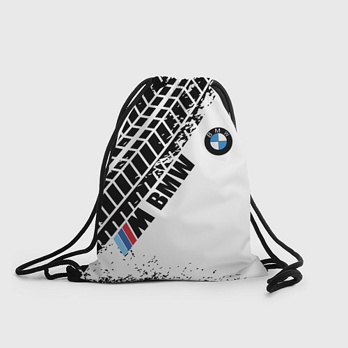 Мешок для обуви BMW следы шин / 3D-принт – фото 1