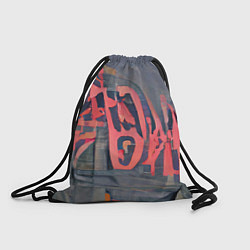 Рюкзак-мешок Надпись граффити, цвет: 3D-принт