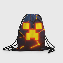 Рюкзак-мешок ОГНЕННЫЙ КРИПЕР 3D ПЛИТЫ FIRE CREEPER, цвет: 3D-принт