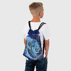 Рюкзак-мешок Тигр идет по млечному пути, цвет: 3D-принт — фото 2