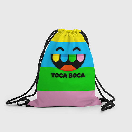 Мешок для обуви Toca Boca Logo Тока Бока / 3D-принт – фото 1