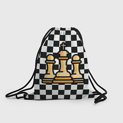 Рюкзак-мешок ChessKing Abstraction, цвет: 3D-принт
