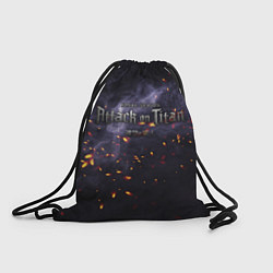 Рюкзак-мешок АТАКА ТИТАНОВ Attack on Titan 2022, цвет: 3D-принт