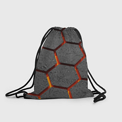 Рюкзак-мешок Раскаленный асфальт, цвет: 3D-принт