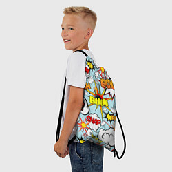 Рюкзак-мешок BoOMbiT, цвет: 3D-принт — фото 2
