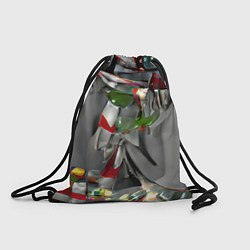 Рюкзак-мешок Старый год, цвет: 3D-принт