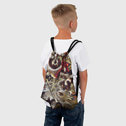 Рюкзак-мешок Осенние заморозки, цвет: 3D-принт — фото 2