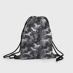 Рюкзак-мешок Табун Лошадей, цвет: 3D-принт