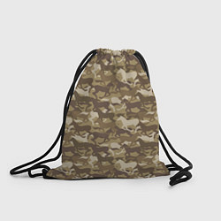 Рюкзак-мешок Бегущие Дикие Лошади, цвет: 3D-принт