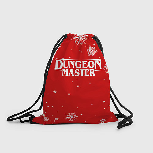 Мешок для обуви ГАЧИМУЧИ DUNGEON MASTER НОВОГОДНИЙ / 3D-принт – фото 1