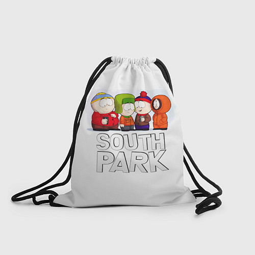 Мешок для обуви South Park - Южный парк Кенни, Кайл, Стэн и Эрик / 3D-принт – фото 1