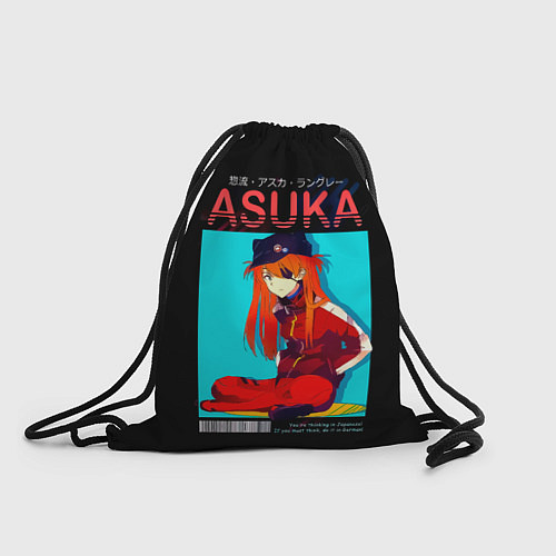 Мешок для обуви Asuka - Neon Genesis Evangelion / 3D-принт – фото 1
