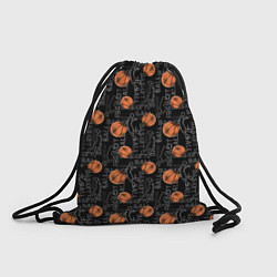 Рюкзак-мешок BASKETBALL - Баскетбол, цвет: 3D-принт