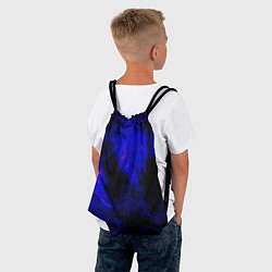 Рюкзак-мешок Purple Tie-Dye, цвет: 3D-принт — фото 2