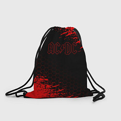 Рюкзак-мешок ACDC соты, цвет: 3D-принт