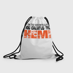 Рюкзак-мешок HEMI, цвет: 3D-принт
