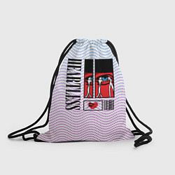 Рюкзак-мешок Разбитое сердце - психоделика, цвет: 3D-принт