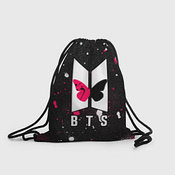 Рюкзак-мешок BTS Бабочка, цвет: 3D-принт