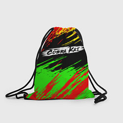 Рюкзак-мешок Логотип Cobra Kai, цвет: 3D-принт