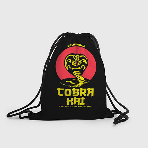 Мешок для обуви Cobra Kai California / 3D-принт – фото 1