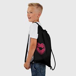 Рюкзак-мешок Поцелуй, цвет: 3D-принт — фото 2