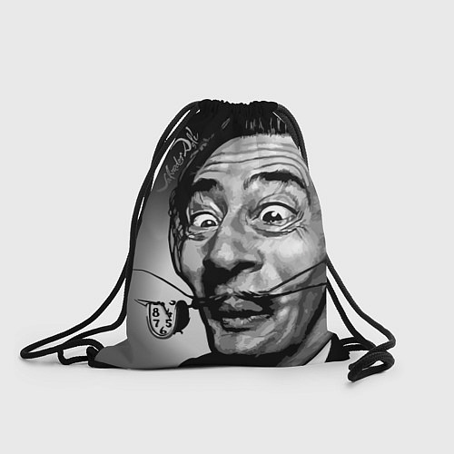 Мешок для обуви Salvador Dali - grimace / 3D-принт – фото 1