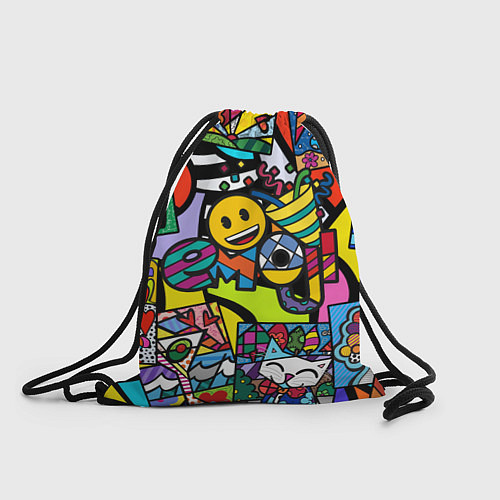 Мешок для обуви Romero Britto - emoji / 3D-принт – фото 1