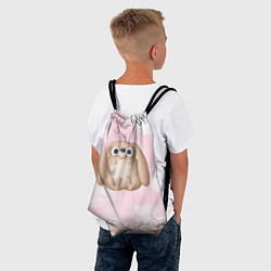 Рюкзак-мешок Большой забавный заяц, цвет: 3D-принт — фото 2