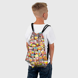 Рюкзак-мешок Уточки Лалафанфан, цвет: 3D-принт — фото 2