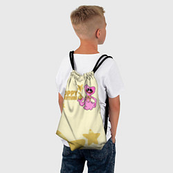 Рюкзак-мешок Kissy Poppy Playtime, цвет: 3D-принт — фото 2