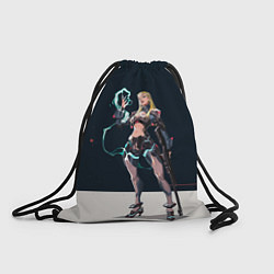 Рюкзак-мешок Nora is here, цвет: 3D-принт
