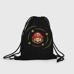 Рюкзак-мешок Звездочки вокруг Марио, цвет: 3D-принт