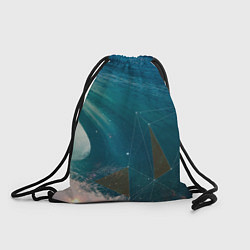 Рюкзак-мешок Геометрия на волне, цвет: 3D-принт