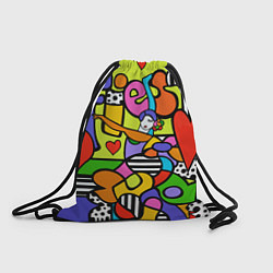 Рюкзак-мешок Fiesta dance, цвет: 3D-принт
