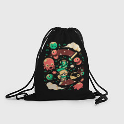 Рюкзак-мешок Линк против монстров, цвет: 3D-принт