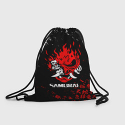 Рюкзак-мешок CYBERPUNK SAMURAI: JAPAN STYLE, цвет: 3D-принт