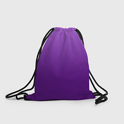 Рюкзак-мешок Красивый фиолетовый градиент, цвет: 3D-принт