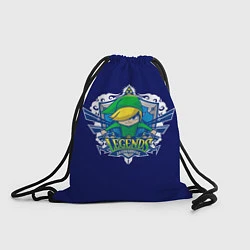 Рюкзак-мешок Линк с челкой, цвет: 3D-принт