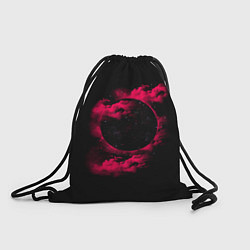 Рюкзак-мешок Черная дыра Красная туманность, цвет: 3D-принт