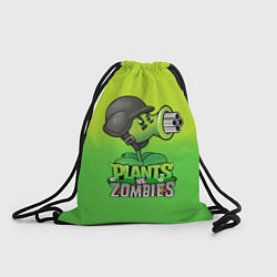 Рюкзак-мешок Plants vs Zombies - Горохомёт, цвет: 3D-принт