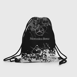 Рюкзак-мешок Mercedes-Benz Брызги красок, цвет: 3D-принт