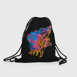 Рюкзак-мешок Alien Face B-02, цвет: 3D-принт