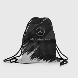 Рюкзак-мешок Mercedes-Benz - Темный, цвет: 3D-принт