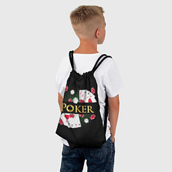 Рюкзак-мешок Покер POKER, цвет: 3D-принт — фото 2