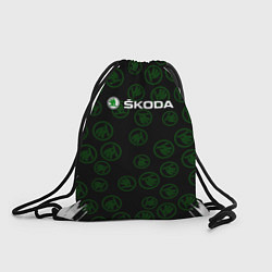 Мешок для обуви Skoda паттерн логотипов
